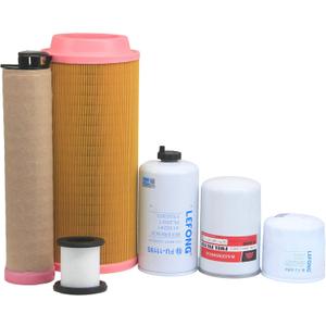 ST-1132 Filter Kit Compatible with HATZ 3H50 or 4H50 Engines Replaces Oil 50638800, Primary Fuel 50638000, Secondary Fuel 50638100, Air 50638200 & 50638300, Crankcase Breather 50640500 (6 Pcs)
