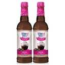Jordan's Skinny Syrups Sugar Free Coffee Syrup, Mocha Flavor Drink Mix, Zero Calorie Flavoring for Chai Latte, Protein Shake, Food & More, Gluten Free, Keto Friendly, 25.4 Fl Oz, 2 Pack