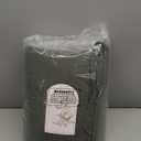 palassio Striped Olive Green 100% Cotton Quilt King Size Bedding Sets, Lightweight Crinkly Channel Pick Stitch Textured Bedspread Soft Shabby Chic Farmhouse Country Coverlet for All Season, 2 Shams