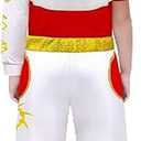 Zombies Girls Costume Kids Nova Halloween Cosplay Cheerleader Costume Outfit(8-9Y/140,white)