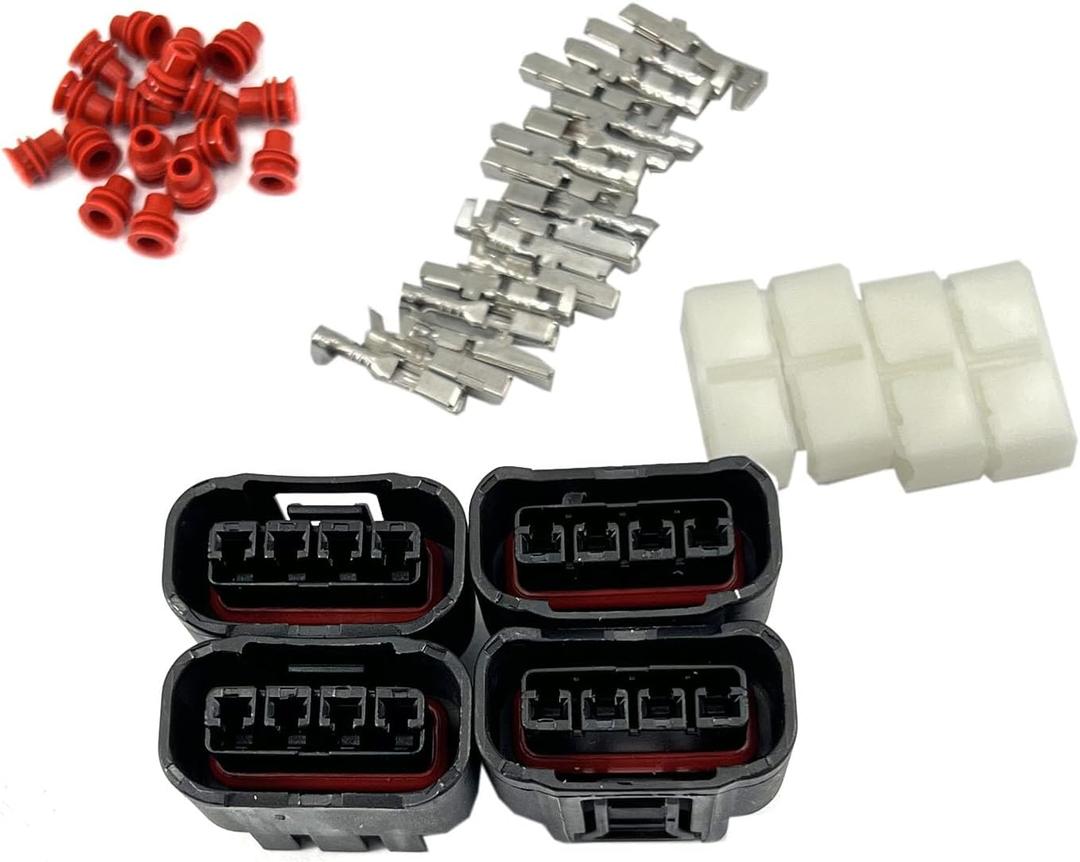 4pcs Ignition Coil Plug Connector Compatible with 4Runner Avalon Camry Celica Corolla Echo FJ Cruiser Highlander 90980-11885