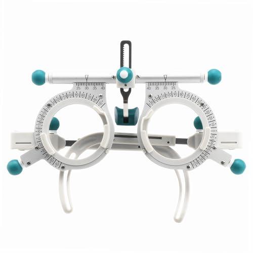 BestParts Titanium Professional Adjustable Optical Optic Eye Optometry Test Trial Lenses Frame, Ultra Light Optometry Optician Trial Lens