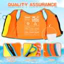 Vine Kids Swim Vest Toddler Learn to Swim Floatation Jackets Training Vest for Boys Girls, 5-8 Years