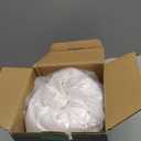 Toddler/Travel/Crib Goose Down Comforter Duvet/Blanket Multifunctional,Hypoallergenic 100% Organic Cotton & Washable Unisex Kids,All Season,White 33x43