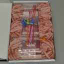 LUNARM Chenille Yarn for Crocheting Knitting, 3 Skein 263 Yard Thick Soft Chunky Fluffy Weaving Plush Yarn for Blankets Clothes Pattern Creations with Big Eye Needles (Peach Pink) (Solid Color)