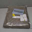 Small Bathroom Rugs, Non Slip Washable Bath Rugs Super Absorbent Bathroom Rug Thin Quick Dry Low Pile Bath Mats, Beige 12"x12"