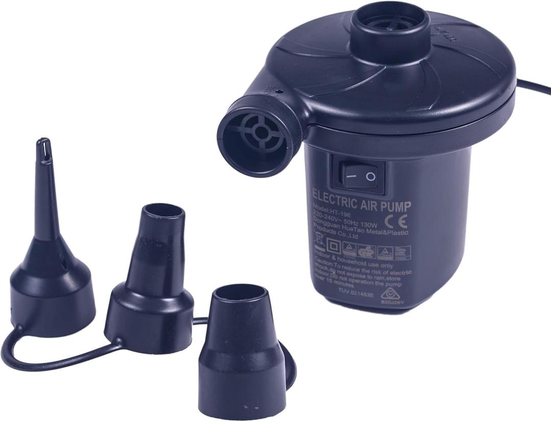 Electric 8201 AC Quick Air Pump for Inflatable Mattress Air Bed Pool Toy Raft Boat