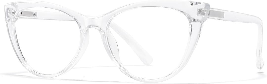 Cat Eye Blue Light Blocking Glasses for Women Retro 90s Frame Glasses Computer TV Eyeglasses Anti Eyestrain