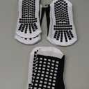 Lux Dual Grip Socks - Soccer Grip Socks for Men and Women. GripArray™ Engineered Performance & Comfort