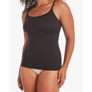 Women's Cami Shapewear, Firm Control Shaper for Women, Microfiber Longer Length Camisole Medium Black Women's Cami Shapewear, Firm Control Shaper for Women, Microfiber Longer Length Camisole Medium Black