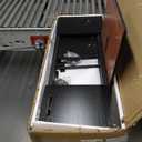 CuisinSmart 47.24 in Overbed Table with Wheels, Bed Table with Adjustable Tilt Board and Wheels, Eating Desk, Cross-Bed Desk for Home, Hospital, Black