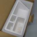 Diatomite Toothbrush Holders for Bathrooms, Quick Dry Electric Tooth Brush and Toothpaste Organizer Bathroom Accessories for Countertop, Vanity, Sink - Marble White (Large)