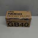 NOCO Boost GB40: 1000A UltraSafe Jump Starter  12V Lithium Battery Booster Pack, Portable Jump Box, Power Bank & Jumper Cables - for 6.0L Gas and 3.0L Diesel Engines
