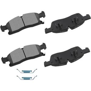 cciyu D1455 Front Ceramic Brake Pads Kits 4pcs fit For Dodge For Durango,For Jeep Grand For Cherokee,For Mercedes-Benz GL350,GL450,GLE300d,GLE350,GLE350d,GLE400,GLS450,GLS550,ML250,ML350,ML400