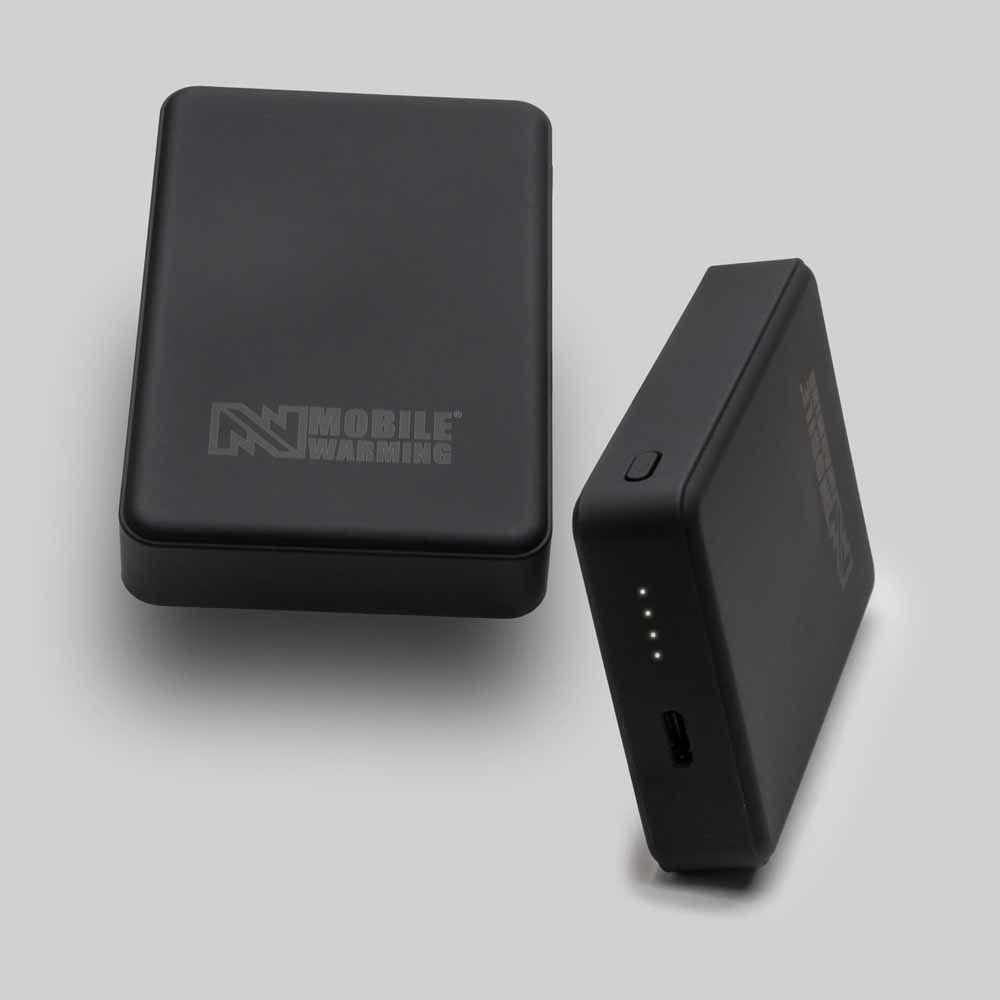 Mobile Warming Powersheer 7.4V Mini Battery 2250mAh & Cable Dual Pack - Black