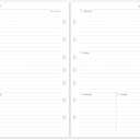 Pack Of 10 2025-2026 Weekly & Monthly Planner Refill, Planner Inserts with Monthly Tabs, Size 4, 5.5"x8.5", July 2025 - June 2026, 7-Hole Punched