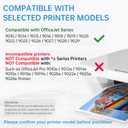 LEMERO Compatible 962XL Ink Cartridges Combo Pack High Yield Replacement for HP 962 962XL Ink Cartridges, Compatible for OfficeJet Pro 9015 9010 9025 9020 Printer, 4-Pack