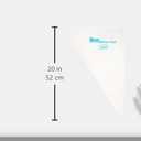 Bon Disposable Plastic Grout Bags Heavy Duty 21 in. x 11 in. Pack of 50  Cut-to-Size Tips for Easy Mortar Application and Mess-Free Clean Up