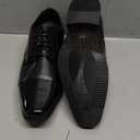 Bruno Marc Men's Patent Tuxedo Dress Shoes Classic Lace-up Formal Oxfords (8.5)