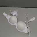 YBCG Women's Strapless Push up Padded Convertible Multiway Underwire Bra with Clear Strap for Dance Wedding Party
US34A EU75A