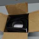 6 FT Truck Cap Rubber Weather Seal, Double Leaf Bottom Rear Door Frame Seal Strip with T-Channel fit for Car Camper Boat RV Truck Doors & Home Applications Replace 4017020000