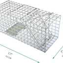 Humane Squirrel Trap Heavy Duty Live Animal Cage Trap (Not for Large Animals)