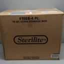 Sterilite 4 Pack Ultra Latching Box, Storage Bins with Lids, Clear Plastic, 70 Quart - Heavy-Duty Organizing Containers for Closet, Bathroom, and Office