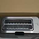 Mueller UltraToast Full Stainless Steel Toaster 4 Slice, Long Extra-Wide Slots for Bagels and Waffles, 6 Browning Levels, LED Display, Cancel/Defrost/Reheat Functions & Removable Tray, Kitchen Gadgets