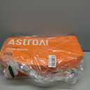 AstroAI 47.2 Inch 2-in-1 Snow Brush for Car Snow Broom and Detachable Ice Scraper with Non-Abrasive Silicone Head for Cars, Trucks, SUVsOrange-Black