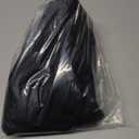 luvamia Bermuda Jean Shorts for Women High Waisted Trendy Stretchy Denim Shorts Knee Length Cutoff Loose Fit Long Shorts (Medium, True Black)