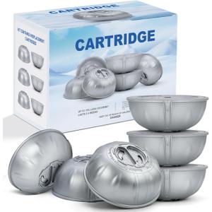 6 Packs Hot Tub Replacement Cartridge Compatible with Frog Ease Floating System, Self-Regulating
