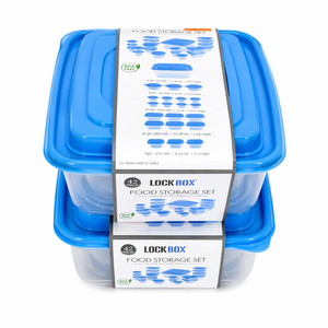 42PC Food Storage Set 2 Pack