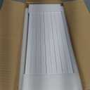 Eeletecpro 12x12 Picture Frames Set of 9 with Mat for 8x8 Photos or without Mat for 12x12, Square Gallery Wall Decor Collage for Picture Display, White Frame Set for Wall Hanging