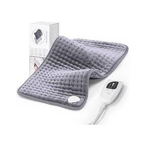 Heating Pad for Period Cramps Back Neck and Shoulders Pain Relief, 17”×33” Large Heated Pad with 4 Level Timing, 6 Level Heat Setting and Auto Shut Off, Christmas Gifts for Women, Men