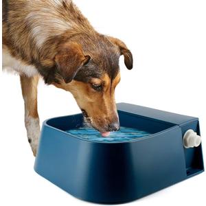 LESYPET Automatic Water Dispenser for Dogs, 68 oz Outdoor Dog Drinking Water Bowl for Chicken Livestock, Auto Filling Waterer for Pets & Livestock