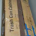 GOODONE Bathroom Laundry Cabinet with Hidden Basket, Tilt Out Laundry Hamper Organizer, Trash Can Cabinet with Drawer for Bathroom, Kitchen (Black)