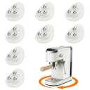 Appliance Casters  Furniture Sliders & Appliance Rollers for Kitchen, Coffee Machine, Blender, Oven  Helps Mom or Wife Easily Solve Countertop Sliding (White, 8pcs)