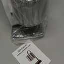 Candle Warmer Lamp with Timer, Electric Candle Warmer for Jar Candles, House Warming Gifts, Modern Home Decor Dimmable Wax Melting Lamp with Large Head, Black, Glass (Silver)