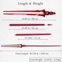 Lance of Longinus Metal Spear of Longinus 83"" Asuku Spear