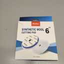 Maxshine 6 Universal Synthetic Wool Cutting Pad | Durable Hook & Loop Pad for Heavy-Duty Use | Professional Buffing Pad Compatible with DA & Rotary Polishers | Paint Correction & Defect Removal