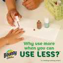 Bounty Paper Towels Quick Size, White, 16 Family Rolls = 40 Regular Rolls