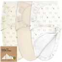 Baby Swaddle Sleep Sacks with Zipper - Swaddles for Newborns 0-3 Months, Infant, Baby Girls, Boys, Soft & Durable Newborn Sleep Sack, Easy Diaper Change Swaddling Blanket (Bumble Bear)