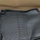 Floor Mats fit for Jeep Wrangler JL 2018-2024 (Not for JK or 4XE), TPE Rubber Car Mats All Weather Custom Floor Liners for Jeep Wrangler JL 4 Door 1st and 2nd Row Front & Rear Non-Slip Odorless, Black