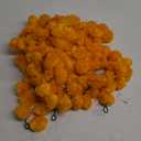 5 PC - 5 feet Marigold Garland |Indian/American Wedding Party Mantle Decoration, Faux Garlands Wedding Garland, Diwali Decoration, Spring Bush Floral! (Orange) (Golden Yellow (Light Orange))
