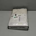 100% Blackout Shield Linen Blackout Curtains for Bedroom 84 Inches Long, Back Tab/Rod Pocket Living Room Drapes, Thermal Insulated Blackout Curtains 2 Panels Set, 50" W x 84" L, Beige 