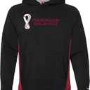 Outerstuff Kids' FIFA World Cup Premium Fleece Hood (Small, Black)