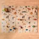 Nuby Reversible Baby Floor Mat, Safari