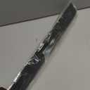 30" Slide-in Range Rear Filler Kit W10113901A, Stove Gap Universal Triangular Filler Strip, Cooktop Trim Kit Between Stove and Backsplash for Whirlpool & Most Brand, Durable Aluminum, Black