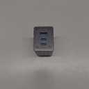 65W USB C Charger Block, GaN Fast Wall Charger,3-Port Type C Power Adapter with 6 Feet USB C Cable for iPad iPhone MacBook Air/Pro, Galaxy, Laptop,etc and More Series (Gray)