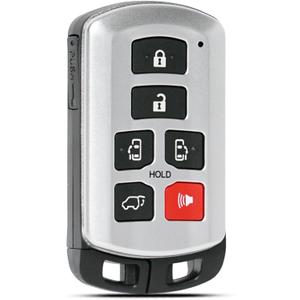 SUPALAND Smart Key Fob Keyless Entry Fits for Toyota Sienna 2011 2012 2013 2014 2015 2016 2017 2018 2019 2020 Remote Control Key Replacement 6 Button HYQ14ADR
